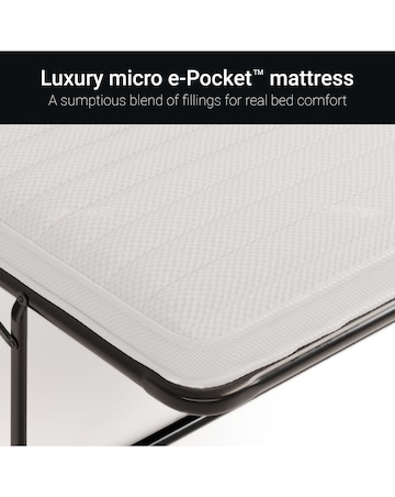 Jay-Be Heritage Cosy Chenille 2 Seater Sofa Bed with E-Pocket Mattress
