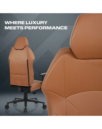 X Rocker Elara Executive Office Gaming Chair - Tan