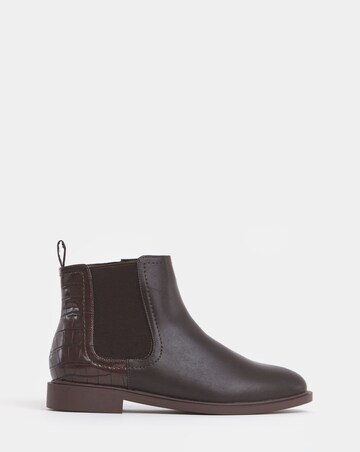 Helina Classic Ankle Chelsea Boots - Wide Fit (E)