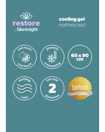 Silentnight Restore Cooling Body Gel Pad