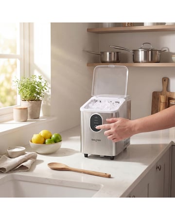 Salter Stainless Steel Ice Cube Maker