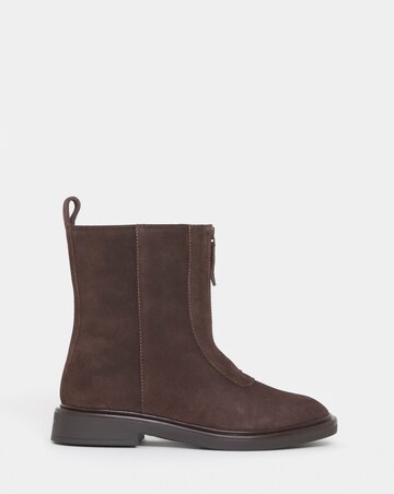 Jessy Zip Detail Ankle Boots - Extra Wide Fit (EEE)