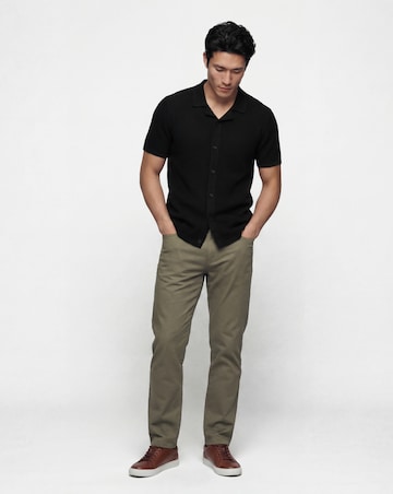 Black Revere Collar Shirt