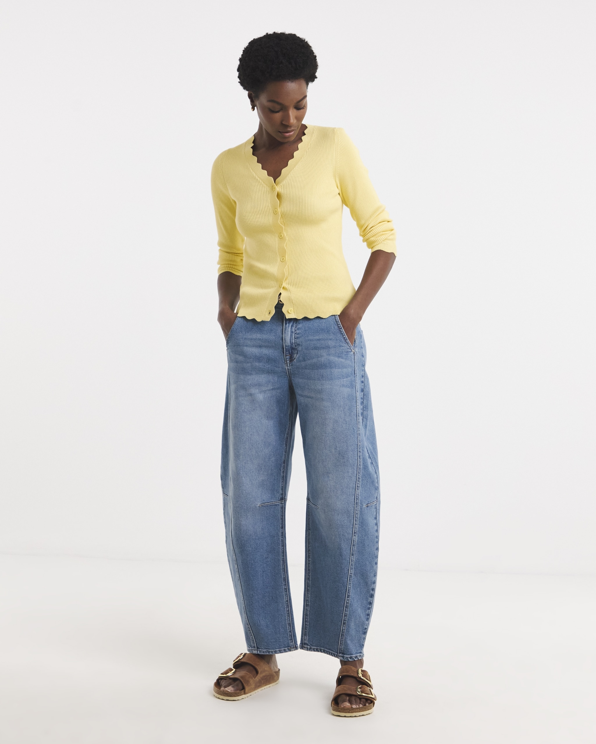 Woman wearing JD Williams clothing