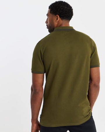Voi Tipped Pique Polo Long Length