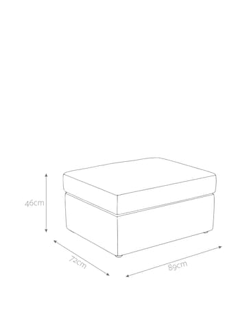 Jay-Be Luxe Velvet Footstool Bed with Comfort Mattress