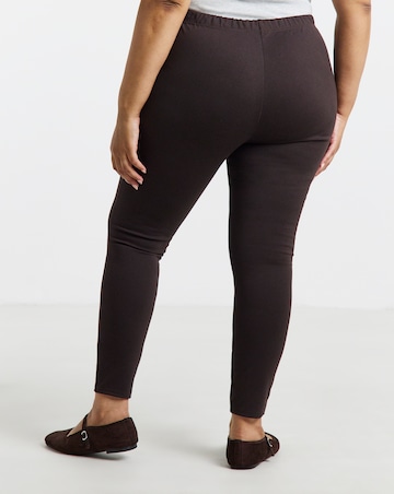 Simply Be Chocolate Ponte Legging