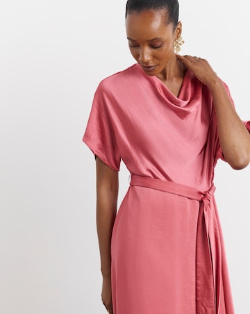 Joanna Hope Cowl Neck Dress