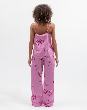 Cyberjammies Belle Bow Cami Top & Wide Leg Pyjama Set