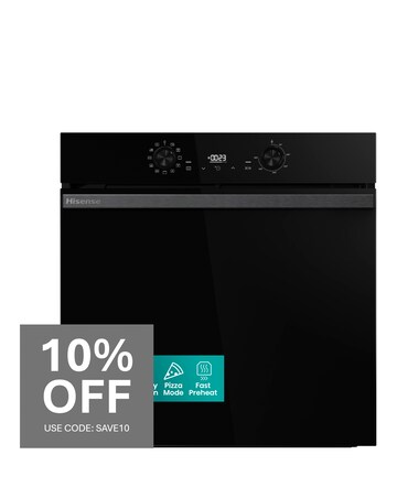 Hisense Hi2 Built In Electric Plug & Play Oven - Black