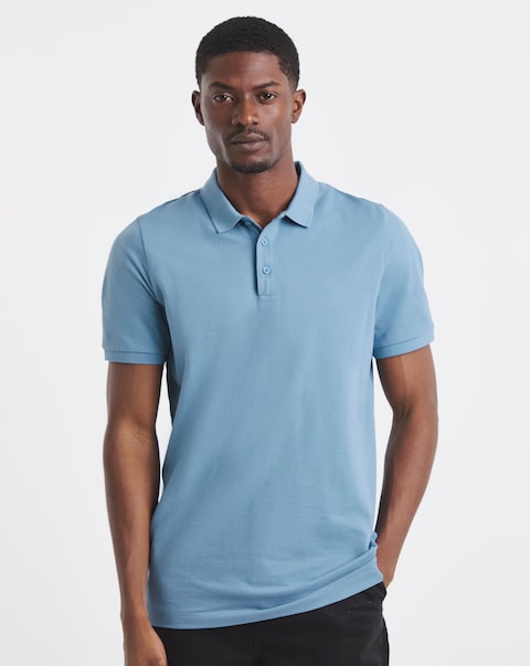 Pure Cotton Pique Polo