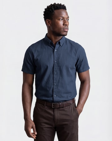 Short Sleeve Oxford Shirt Regular Fit