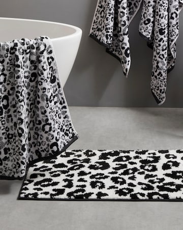 Animal Print Bath Mat