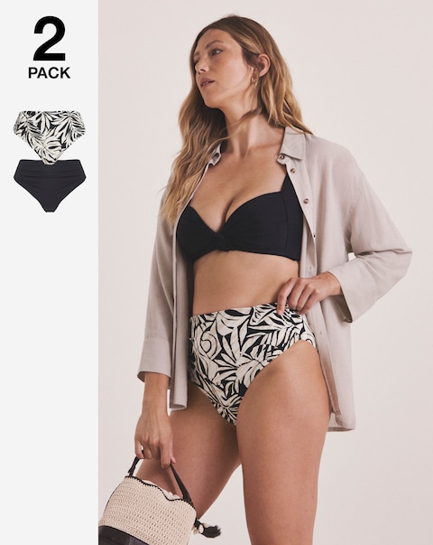 MAGISCULPT Medium Control 2 Pack Classic Bikini Bottoms