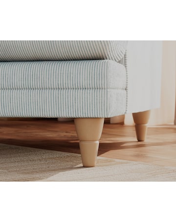 Lily Stripe Snuggle Chair