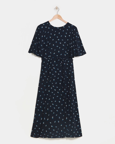 French Connection Cecilia Delphine Midi Dress