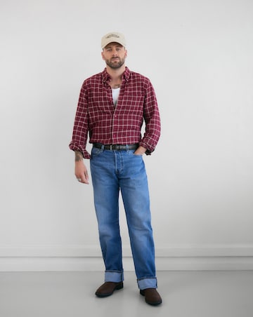 Long Sleeve Check Flannel Shirt