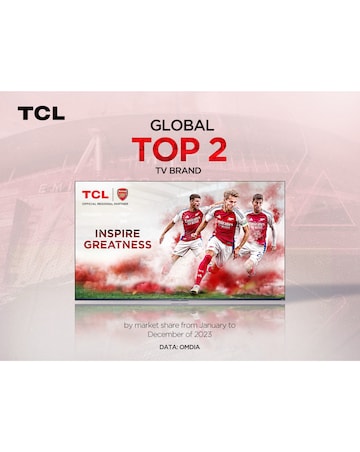 TCL 75T6C-UK 75in 4K QLED HDR Smart Fire TV with Freely