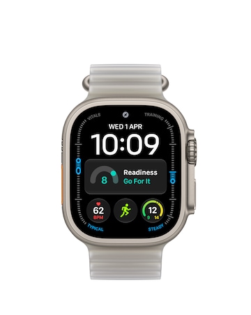Apple Watch Ultra 4 GPS + Cellular 49mm Natural Titanium/Translucent Grey Band