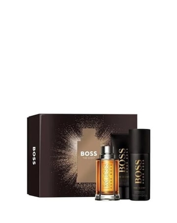 Hugo Boss The Scent Gift Set: EDT 100ml Shower Gel 100ml Deo Spray 150ml