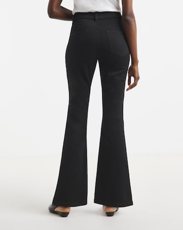 Black 24/7 Bootcut Jean
