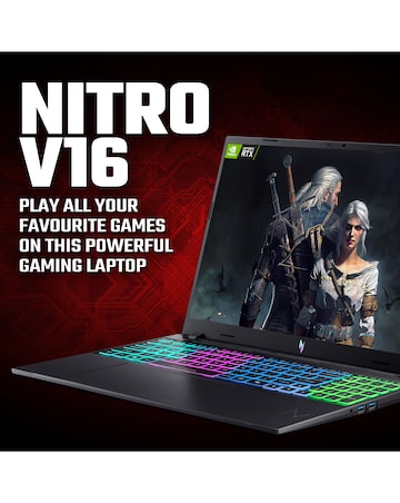 Acer Nitro Gaming Laptop - 16in Core 5 5060 16GB 512GB - Black