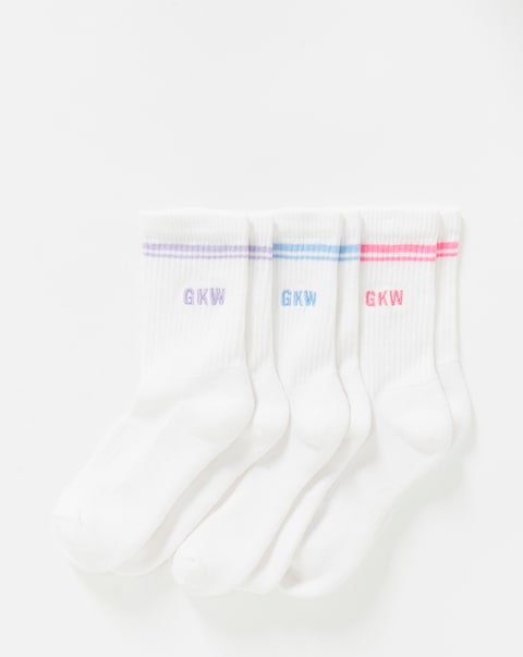 Gym King Tipping Crew Socks