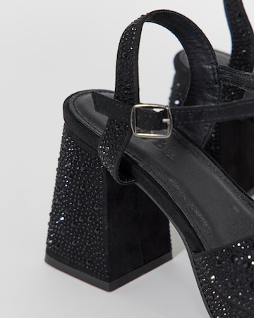Chacha Platform Heel Sandals - Extra Wide Fit (EEE)