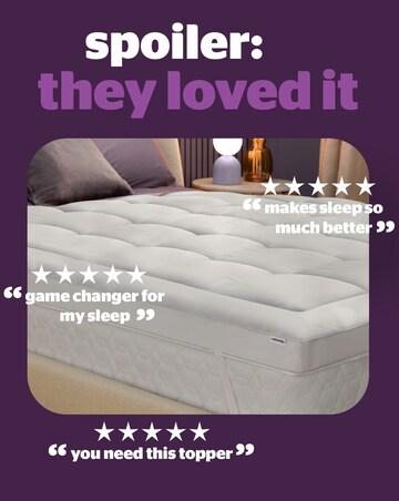 Silentnight Deep Sleep 10cm Mattress Topper