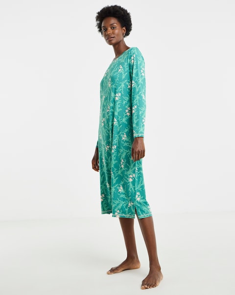 Julipa Value Supersoft Long Sleeve Midi Nightie