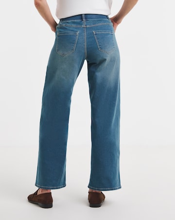 2 Pack Indigo/Black Wide Jeggings