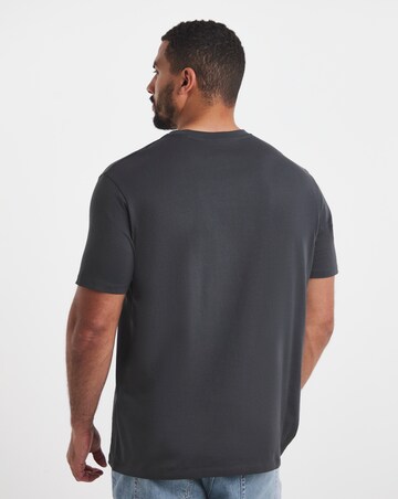 Jack & Jones Archive Small Logo Tee - Dark Grey