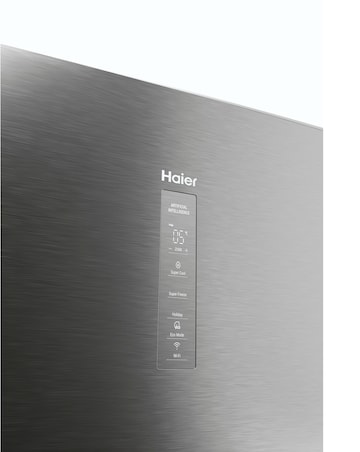 Haier Combi 3DR Series 5 HTW5618EWMG 180cm WTD Refrigerator Inox + Install
