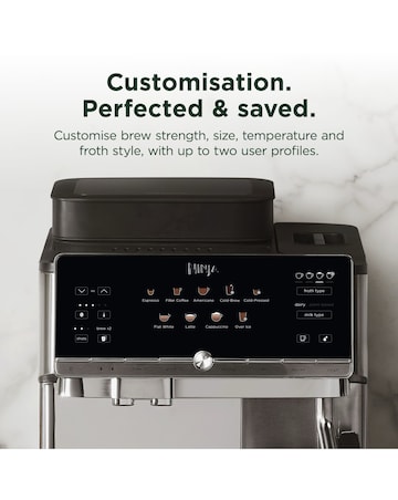 NINJA AutoBarista Coffee Machine AE1001UK Black/ stainless steel