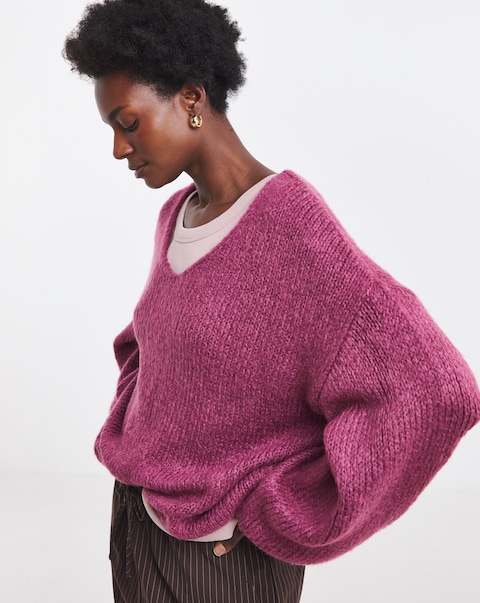 JDY Reversible Knitted Jumper