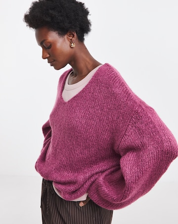 JDY Reversible Knitted Jumper