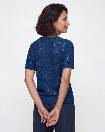 Sequin Knitted Cardigan