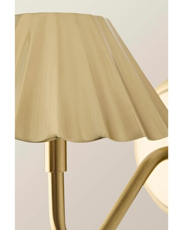 ValueLights Avery Gold Rechargeable Easy Fit LED Wall Light