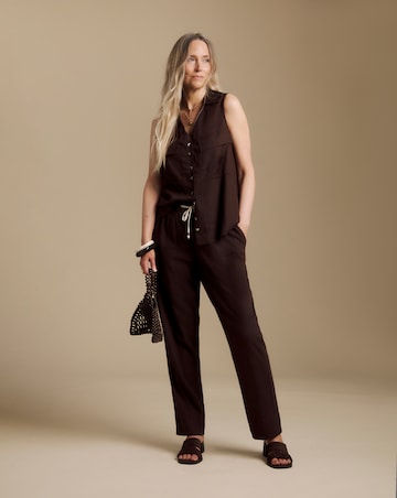 Julipa Linen Sleeveless Shirt
