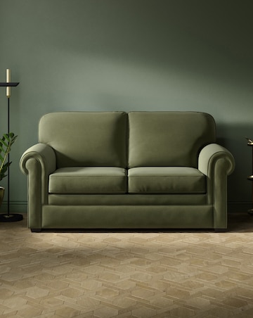 Jay-Be Heritage Cosy Chenille 2 Seater Sofa Bed with E-Pocket Mattress