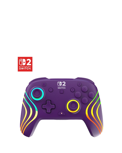 Turtle Beach Afterglow Wave Wireless RGB Gaming Controller for Nintendo Switch 2
