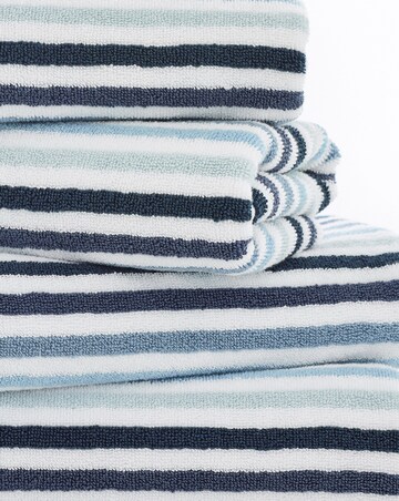 Deyongs Bliss Linear 100% Cotton 550GSM Striped Towel