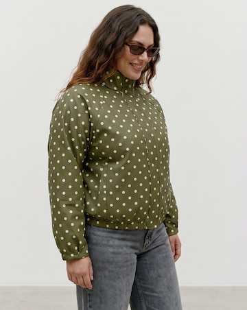 Vero Moda Kayla High Neck Polka Dot Jacket