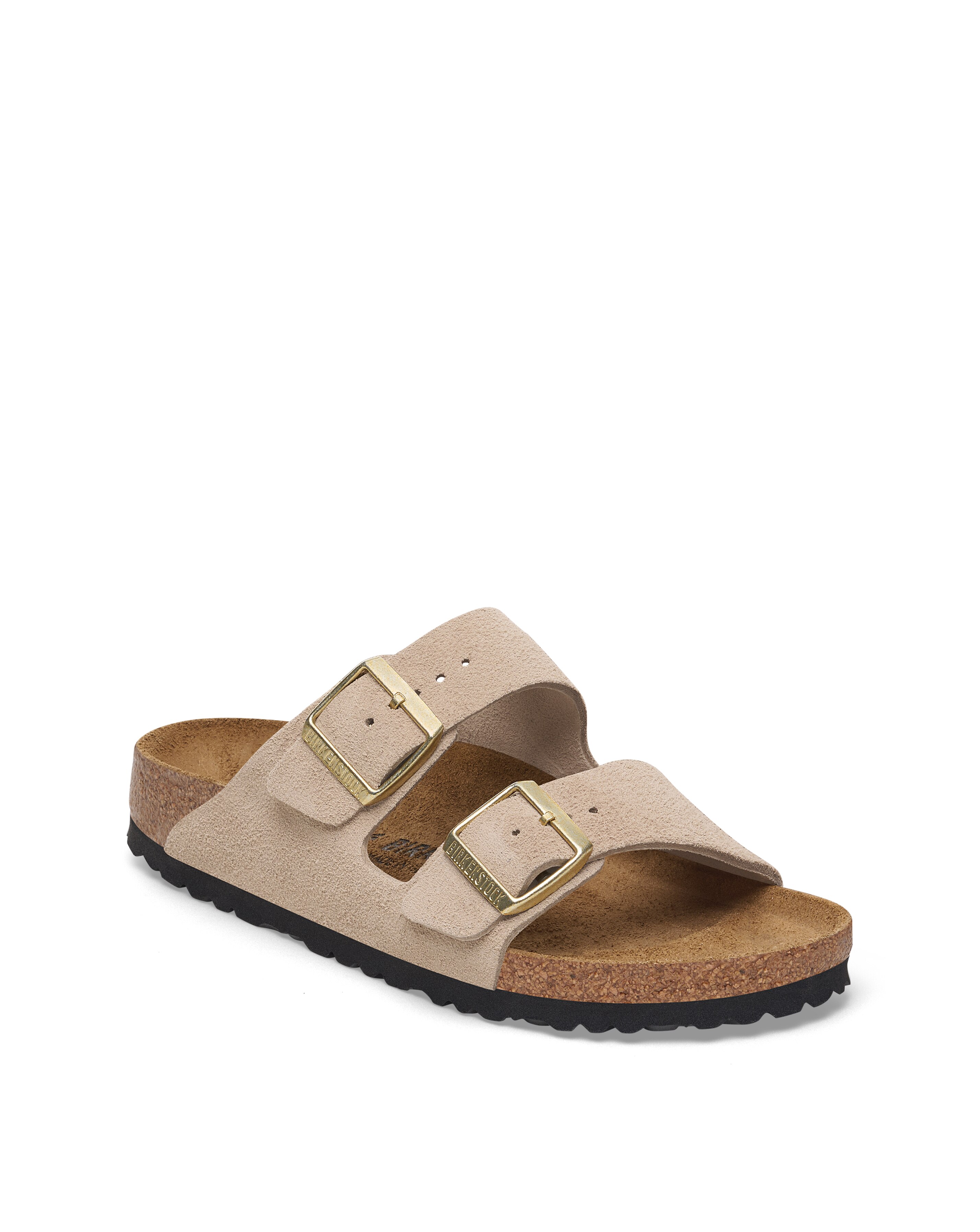 Birkenstock Arizona Sandcastle Suede Sandals - Standard Fit (D