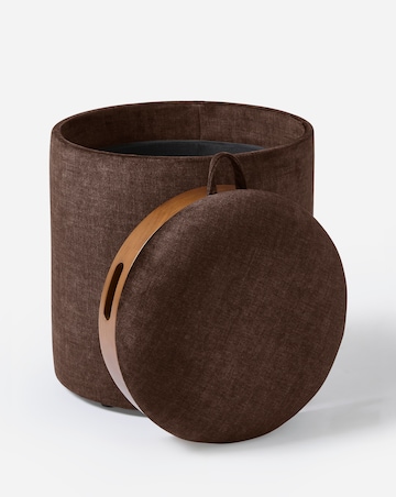 Ellen Tray Lid Storage Footstool
