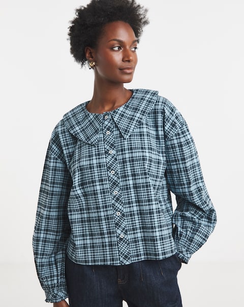 JDY Woven Check Shirt