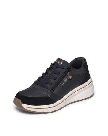 Skechers Black Billion Flex Luxe Up Trainers - Standard Fit (D)