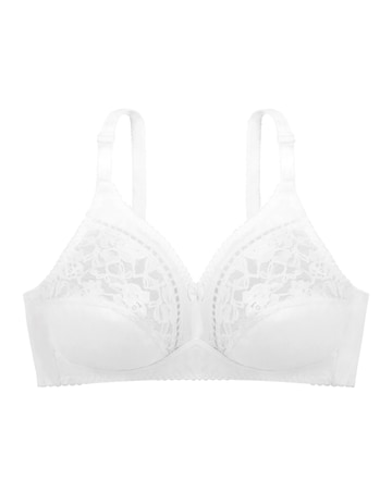Dorina Curves Classics Madeline Full Cup Non Wired Bra White