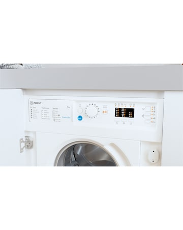Indesit BIWMIL71252UKN Integrated 7kg Washing Machine + Installation