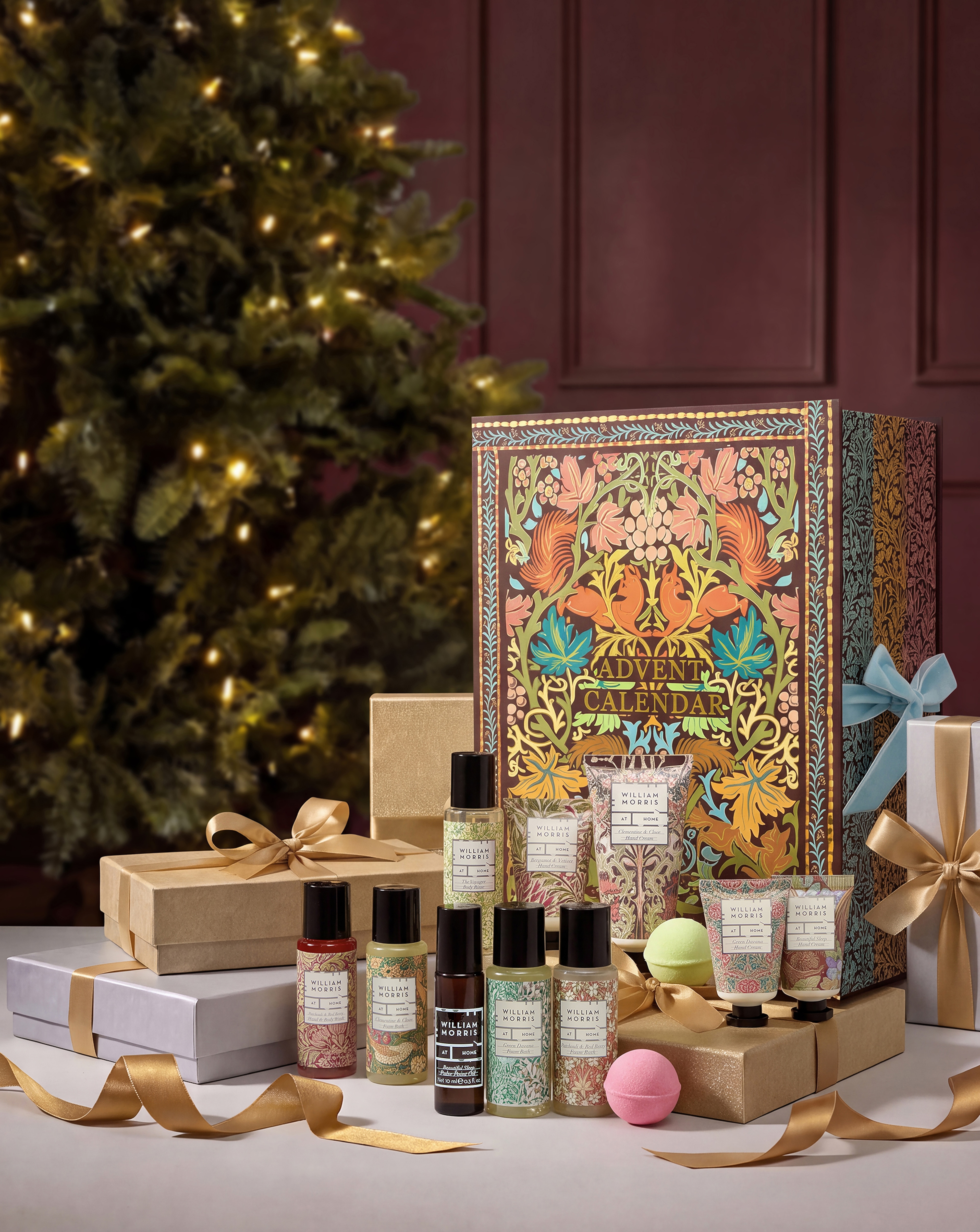 An advent calendar beauty and fragrance set.
